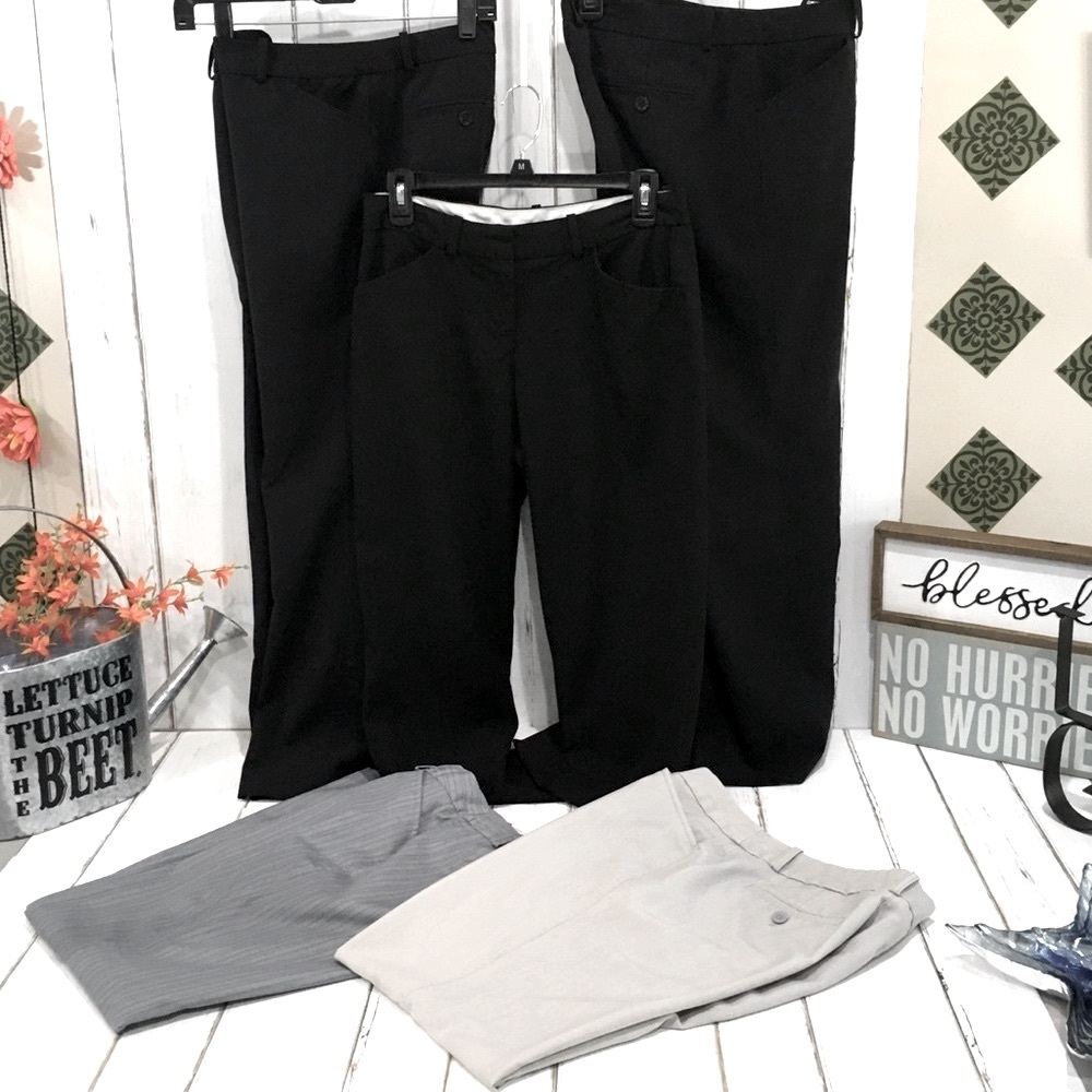 BUNDLE! Worthington Size 6P Work Trouser Slacks Bundle Lot (5 Pair)
